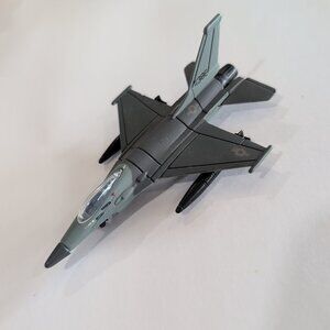 Vintage 1996 Road Champs Flyers F-16 Falcon Diecast Jet Plane